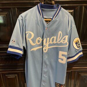 George Brett Kansas City Royals Authentic Majestic Jersey Size M
